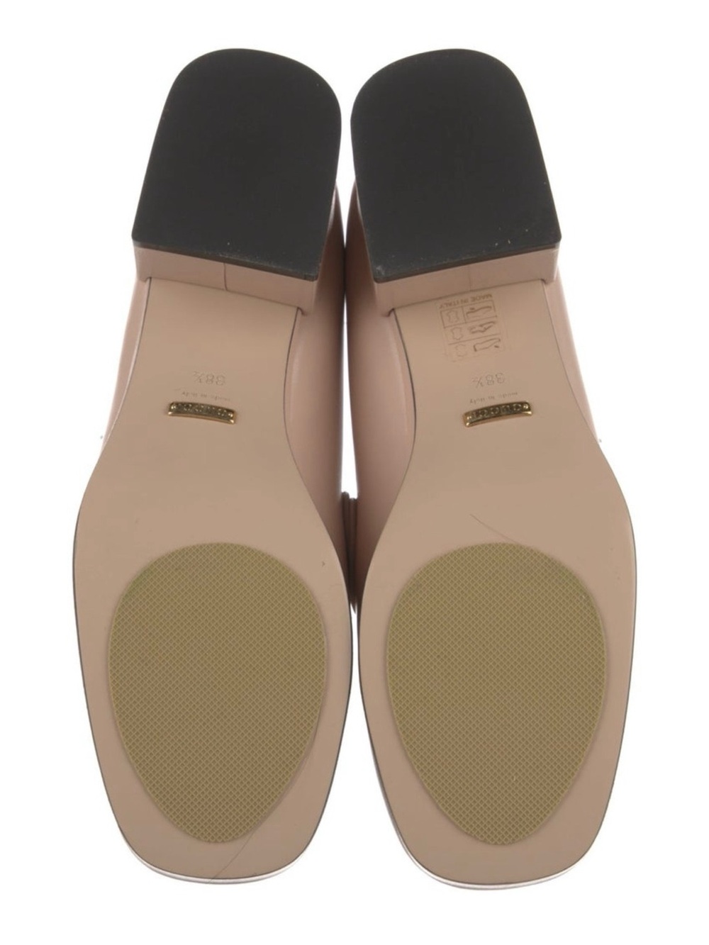 GUCCI Women’s Leather Horsebit Loafers in Beige - Picture 4 of 6
